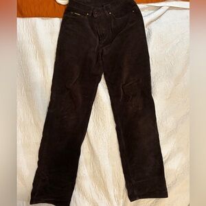 Ralph Lauren Dark Brown Corduroy Pants
